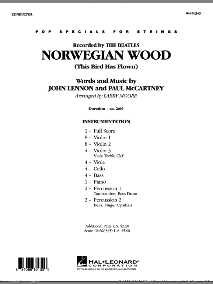 Norwegian Wood (This Bird Has Flown) (COMPLETE)