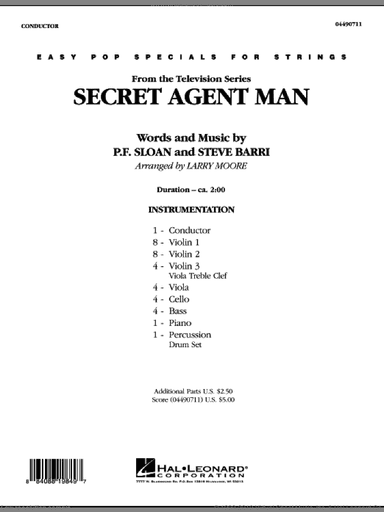 Secret Agent Man (COMPLETE)