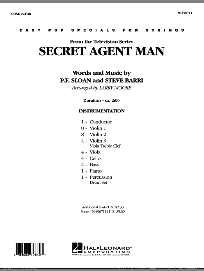 Secret Agent Man (COMPLETE)
