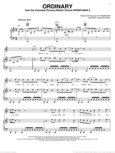 Ordinary (from Spider-Man 2)