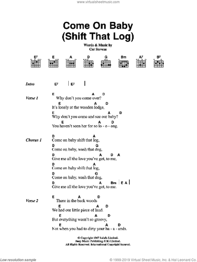 Come On Baby (Shift That Log)