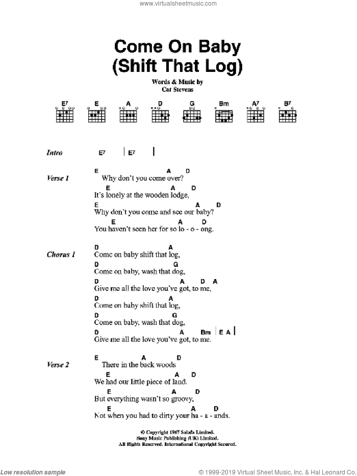 Come On Baby (Shift That Log)