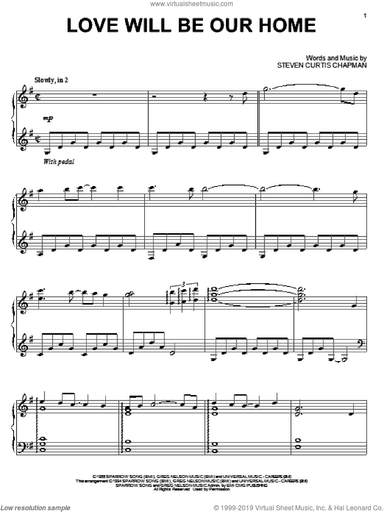 Love Will Be Our Home (arr. Carol Tornquist)