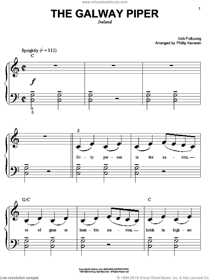 The Galway Piper (arr. Phillip Keveren)
