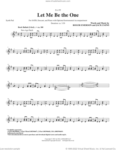 Let Me Be the One (complete set of parts)