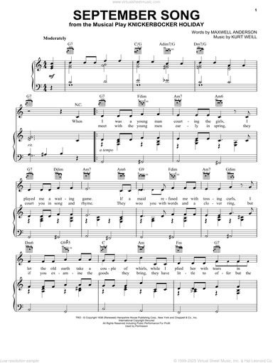 September Song