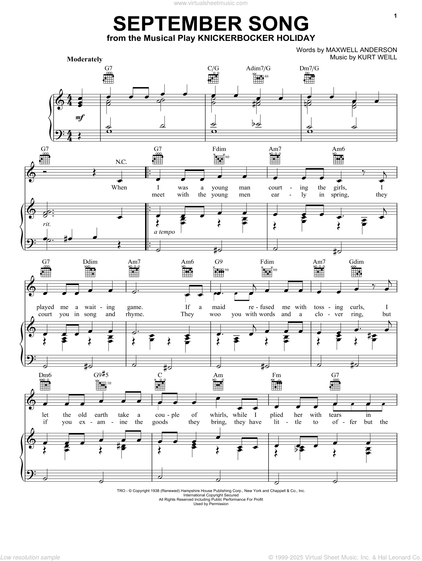 September Song