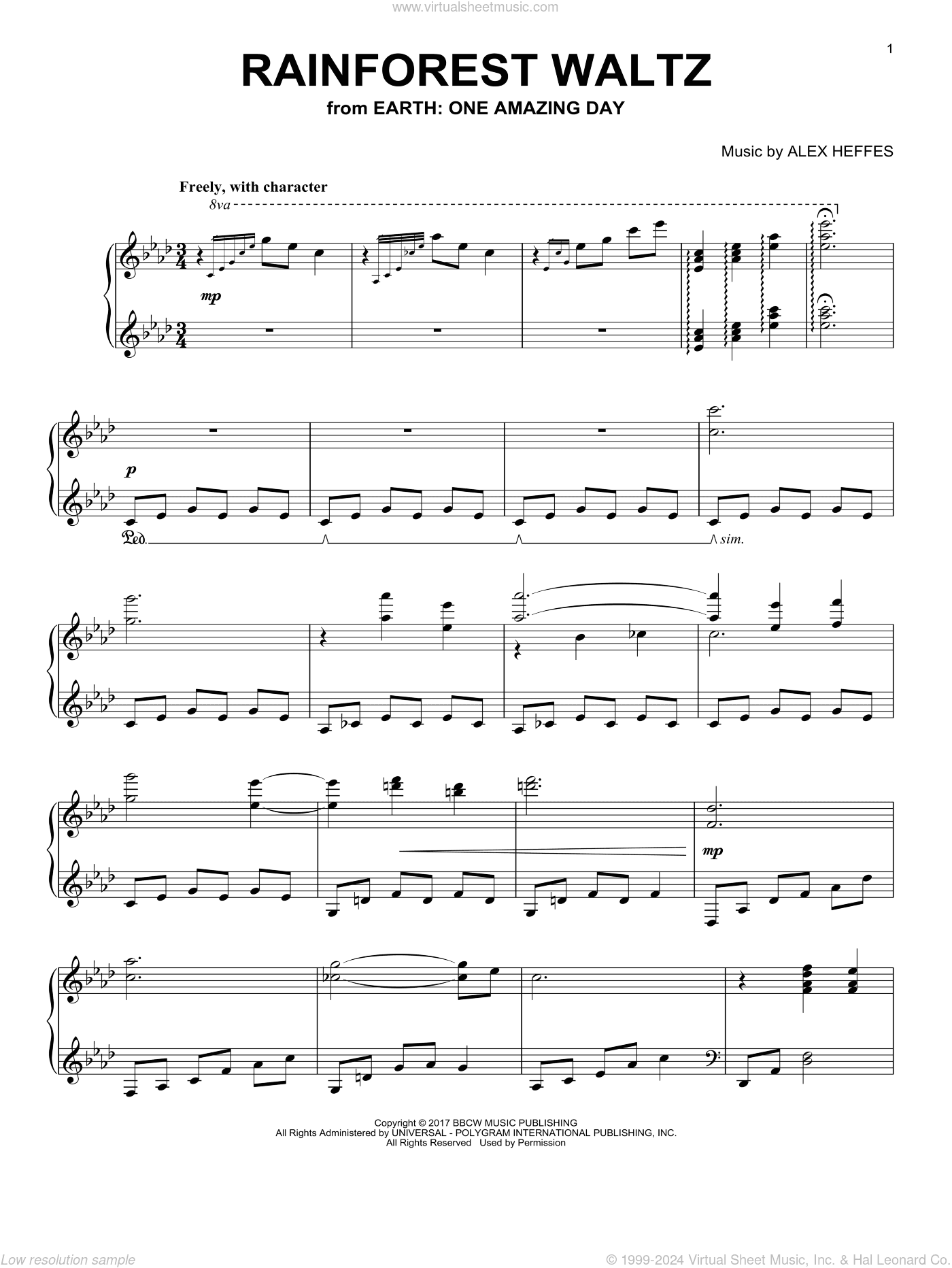 Rainforest Waltz (from Earth: One Amazing Day)