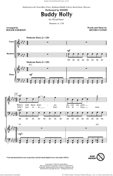 Buddy Holly (arr. Roger Emerson)