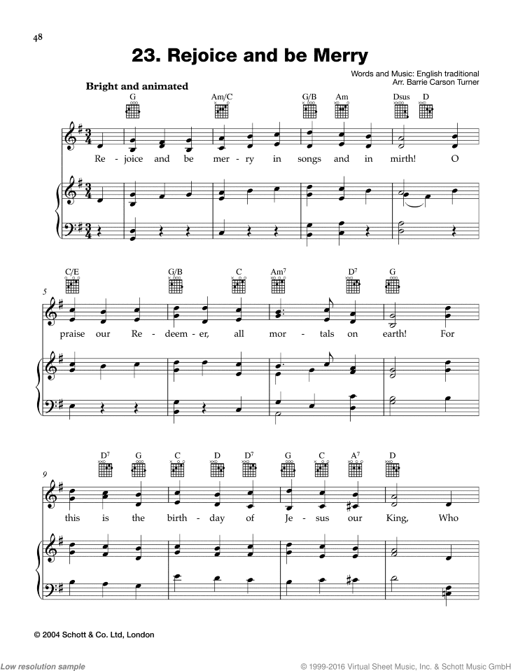 Rejoice and be Merry