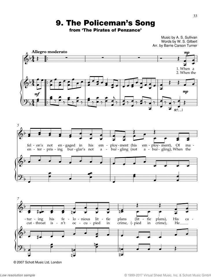 The Policeman's Song