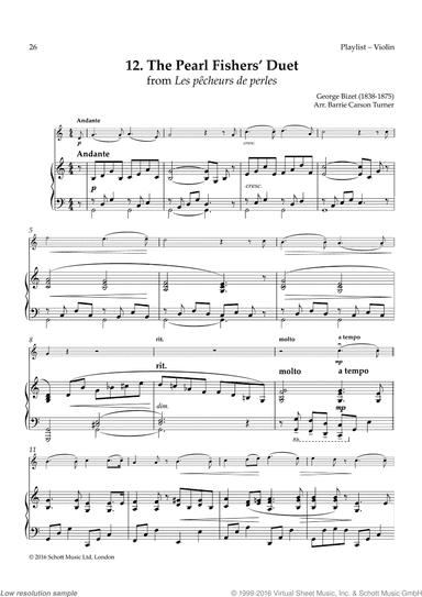 The Pearl Fishers' Duet