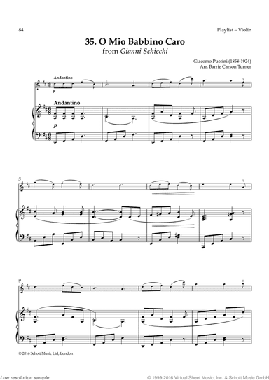 O mio Babbino Caro, from Gianni Schicchi