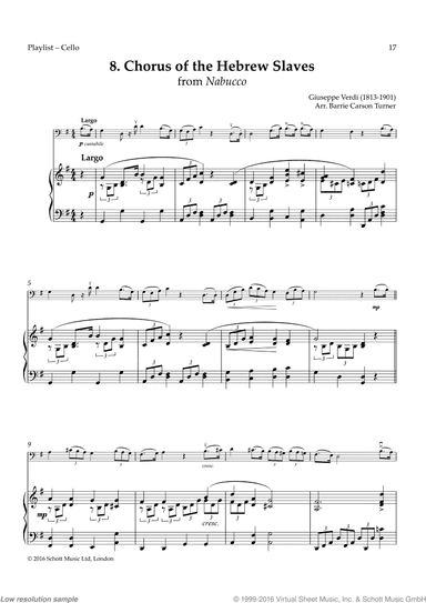 Chorus of the Hebrew Slaves, from Nabucco