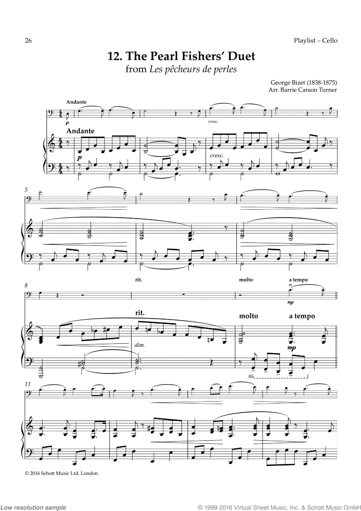 The Pearl Fishers' Duet