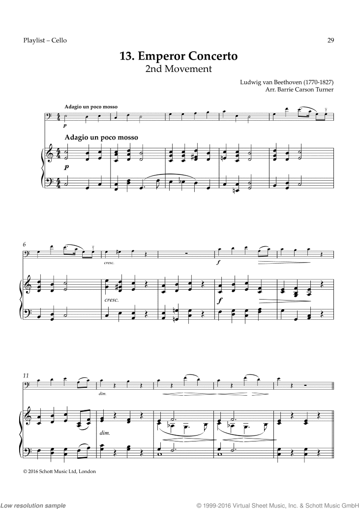 Emperor Concerto, 2nd Movement