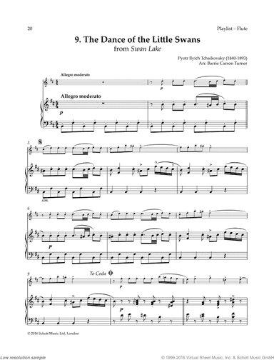 The Dance of the Little Swans, from Swan Lake