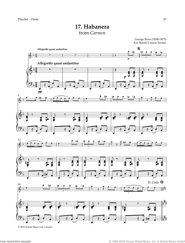 Habanera, from Carmen