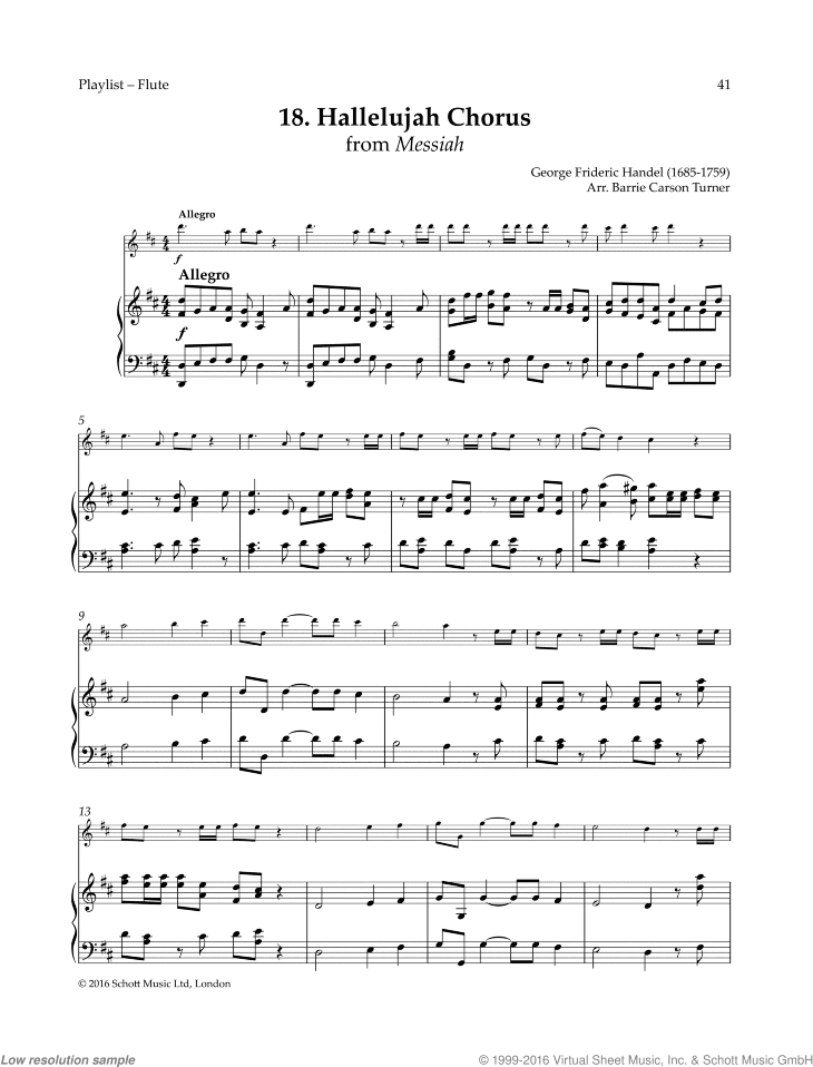 Hallelujah Chorus, from Messiah