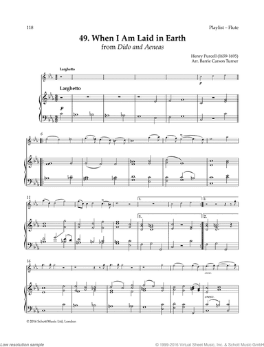 When I am Laid in Earth, from Dido and Aeneas