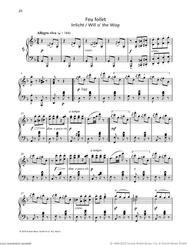 Will o' the Wisp, Op. 105 No. 5