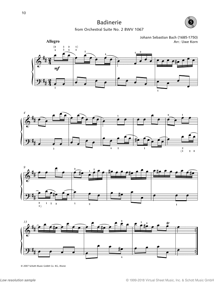 Badinerie - from Orchestral Suite No. 2, BWV 1067