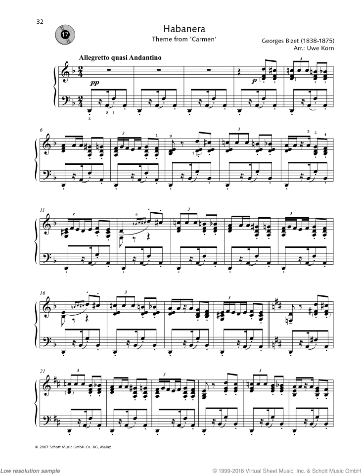Habanera - Theme from "Carmen"
