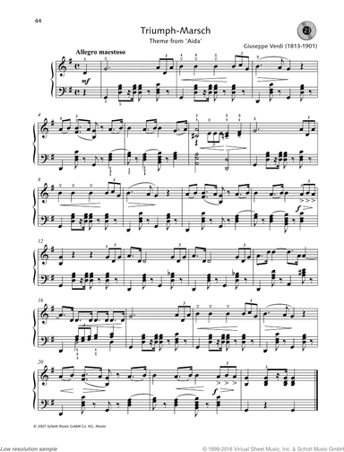 Triumphal March - Theme from "Aida"