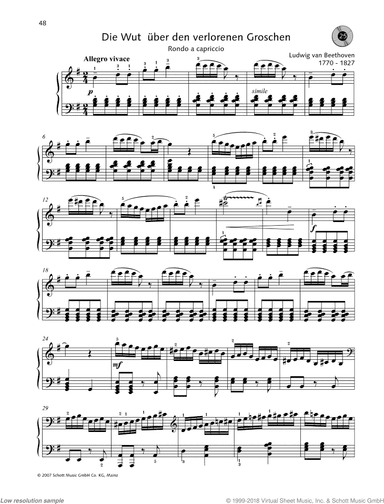 The Rage Over the Lost Penny - Rondo a capriccio (Theme)