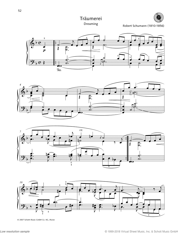 Traumerei (Dreaming)