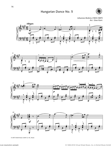 Hungarian Dance No. 5