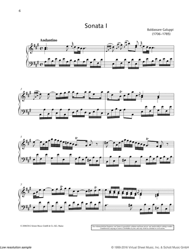 Sonata I in A major