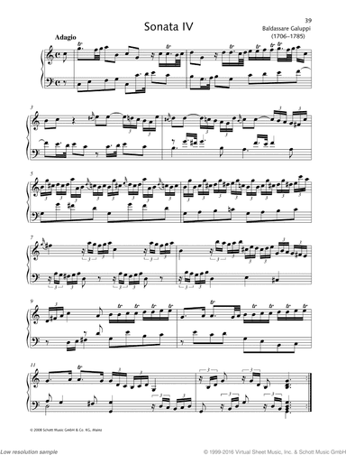 Sonata IV in C major