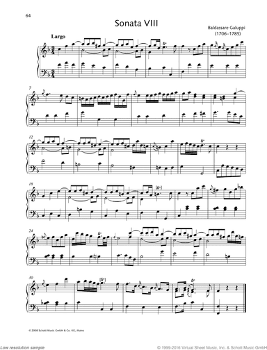 Sonata VIII in F major