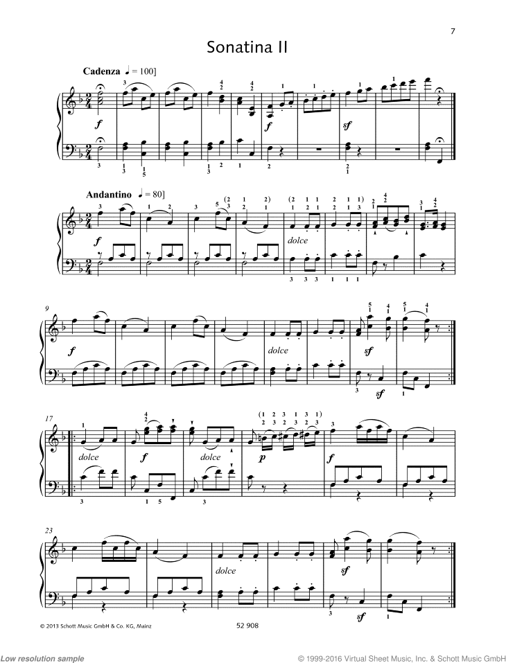 Sonatina II
