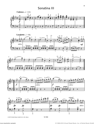 Sonatina III