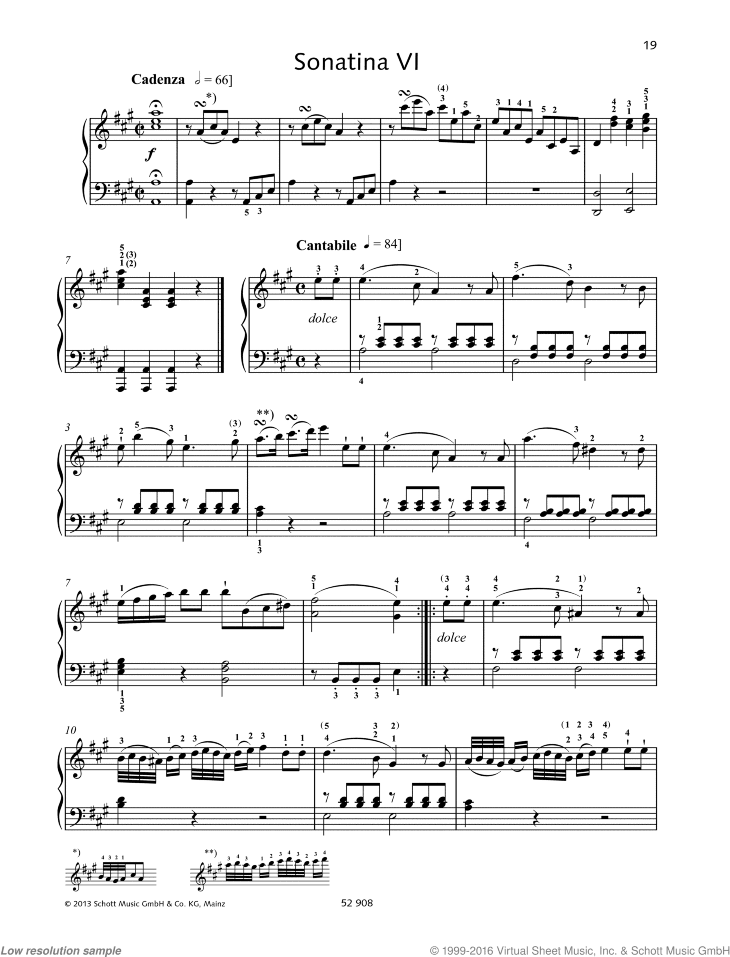 Sonatina VI