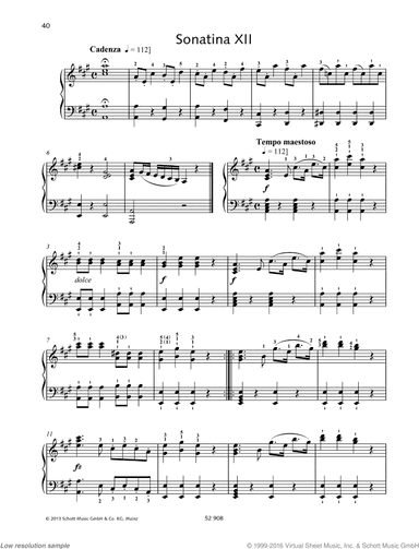Sonatina XII