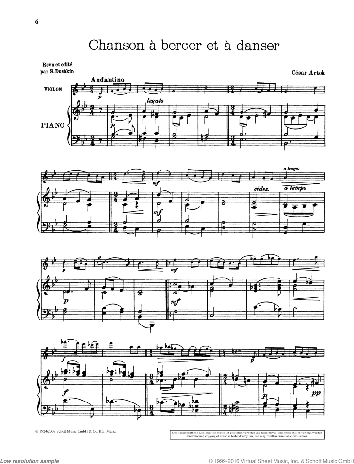 Chanson a bercer et a danser