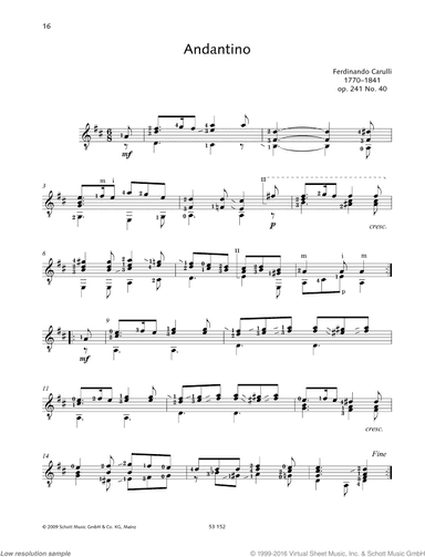 Andantino, Op. 241 No. 40