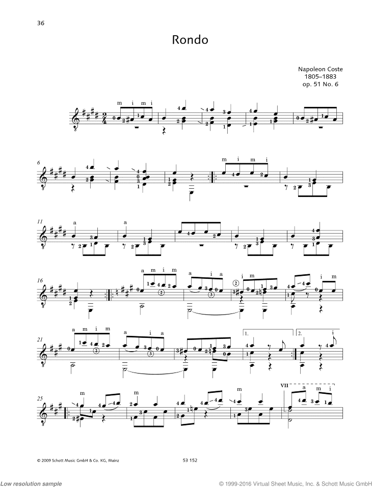 Rondo, Op. 51 No. 6