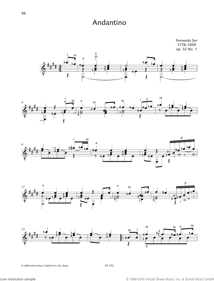 Andantino, Op. 32 No. 1