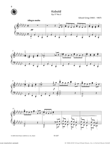 Kobold, Op. 17 No. 3