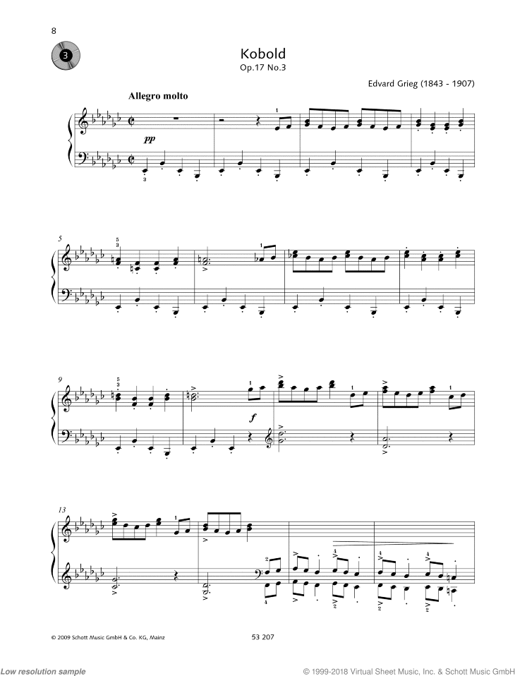 Kobold, Op. 17 No. 3