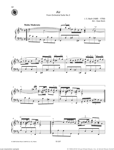 Air from Orchestral Suite No.3