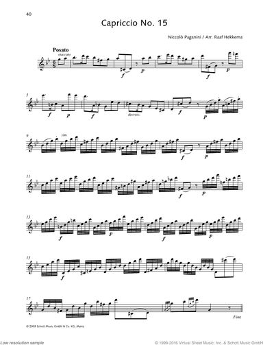 Capriccio No. 15