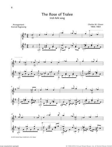 The Rose of Tralee, Irish folk song