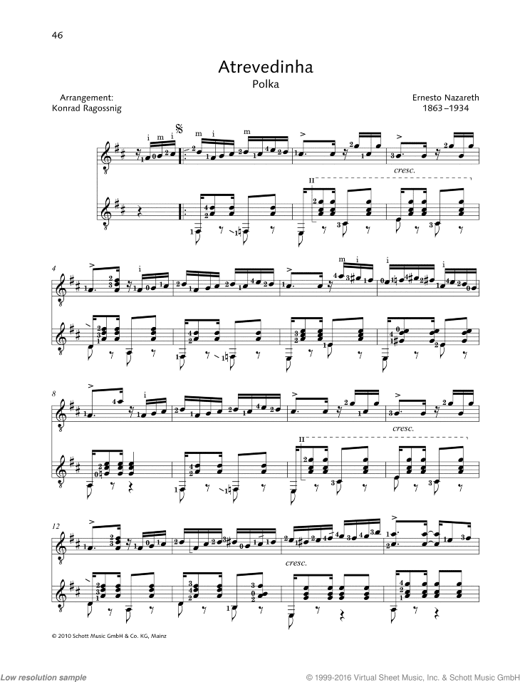 Atrevedinha, Polka