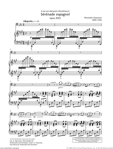 Serenade spagnol