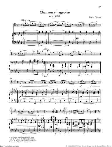 Chanson villageoise
